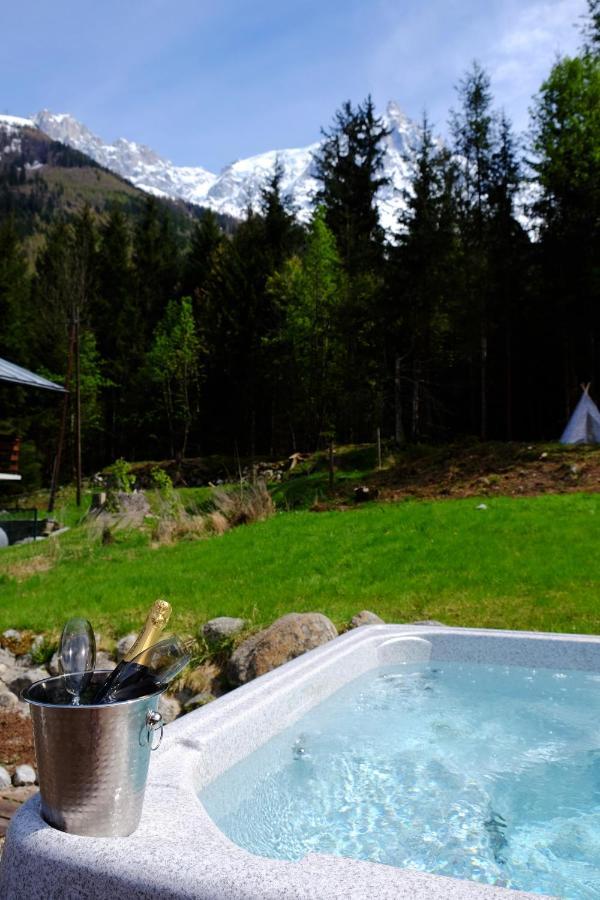 Chamonix Large Chalet, Sleeps 12, 200M2, 5 Bedroom, 4 Bathroom, Garden, Jacuzzi, Sauna מראה חיצוני תמונה